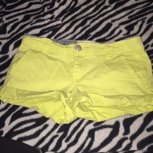 Lime Green Shorts